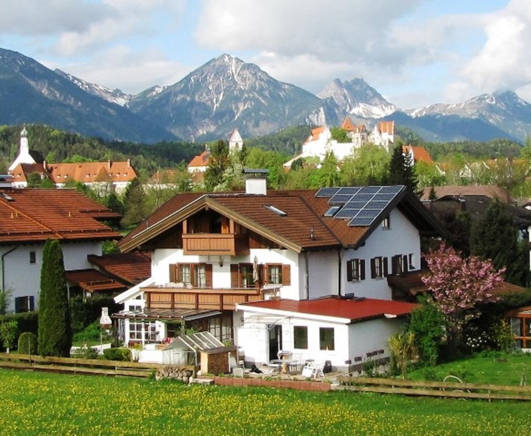 Haus Schlossblick Lägenhet Füssen Exteriör bild