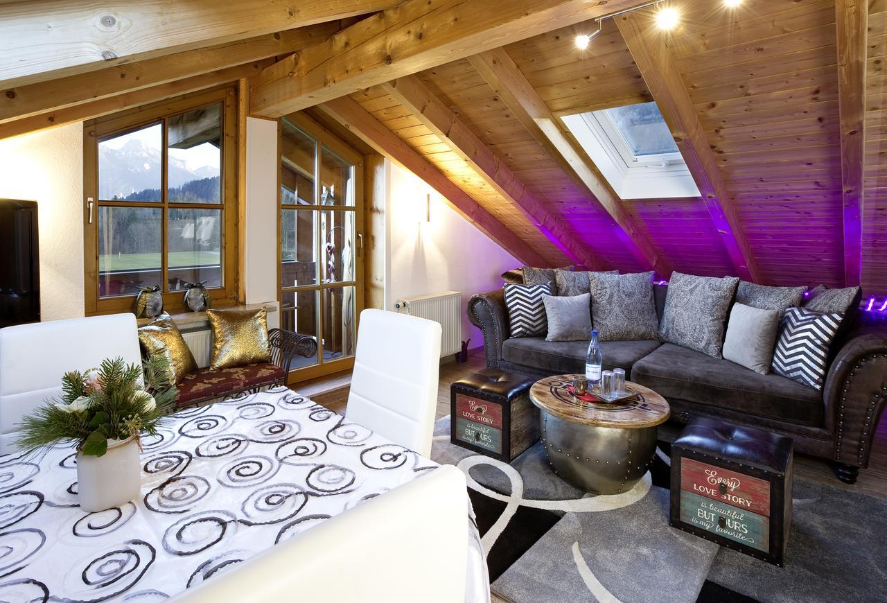 Haus Schlossblick Lägenhet Füssen Exteriör bild